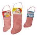 Santa Topper for 32" Empty Red Mesh Stocking